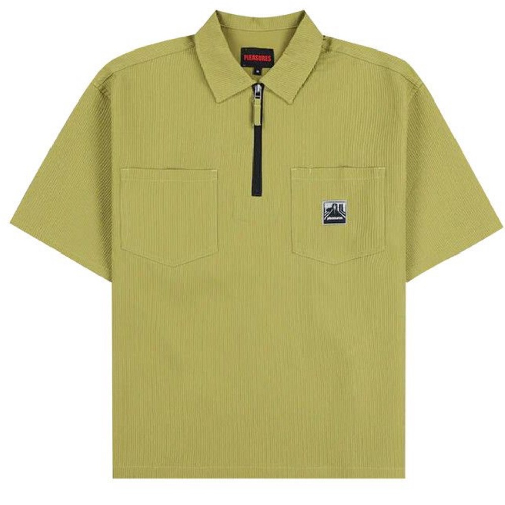 $90 Pleasures Electron Zip Polo